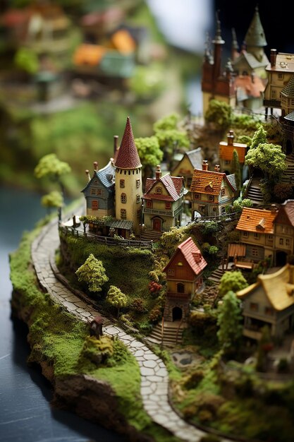 Miniatur-Fantasiewelt auf den Punkt gebracht