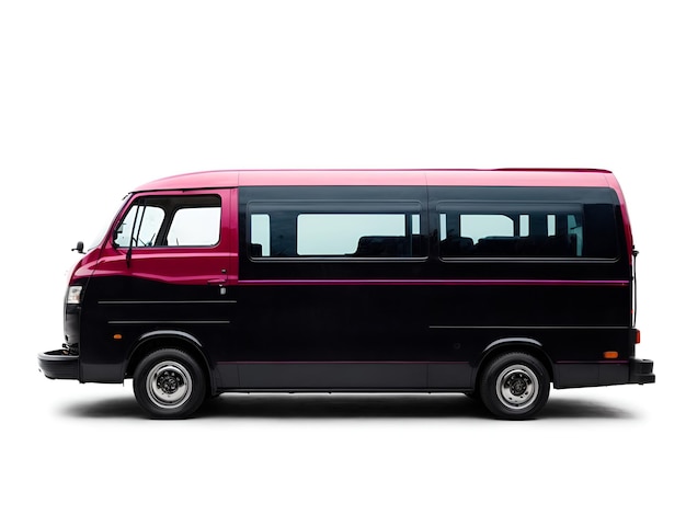 un minibus colorido perfecto para un viaje o una gira