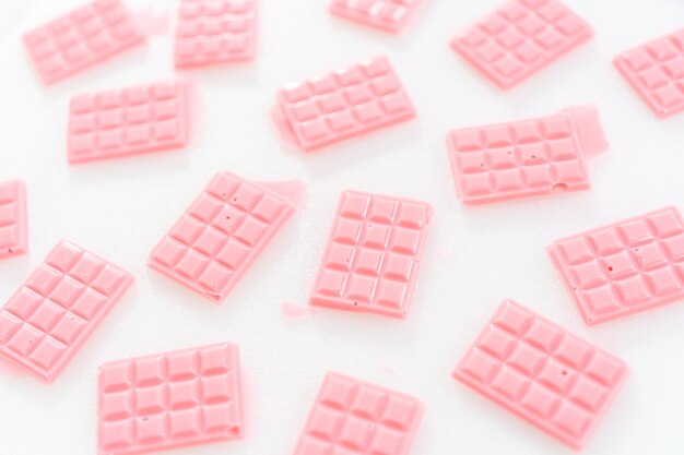 Minichocolates rosa