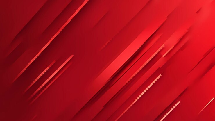 Minimal futurista abstracto gradiente rayas rojas diseño de fondo