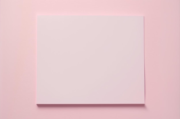 Minimaler pastellrosa Hintergrund mit niedlichem Objekt