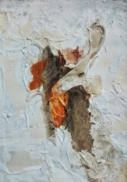 Minimalismo contemporáneo de alta textura pintura abstracta colores composición de fondo