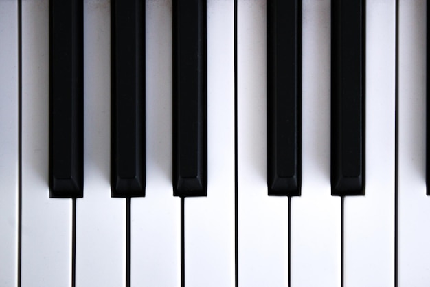 Foto minimalismo da música de piano