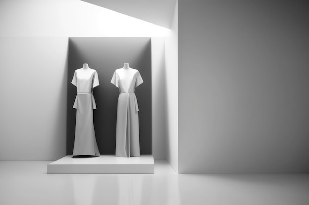 Foto el minimalismo del espacio de copia de fondo de la moda