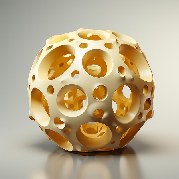 minimalist_art_of_a_single_dodecahedron_of_cheese_with