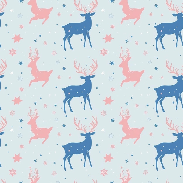 Minimalista de Navidad Patrón de vacaciones