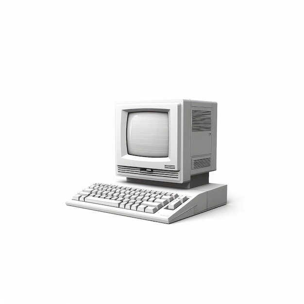 Minimalistische Computerillustration