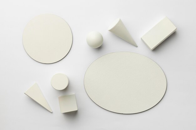 Minimalistische geometrische Formen