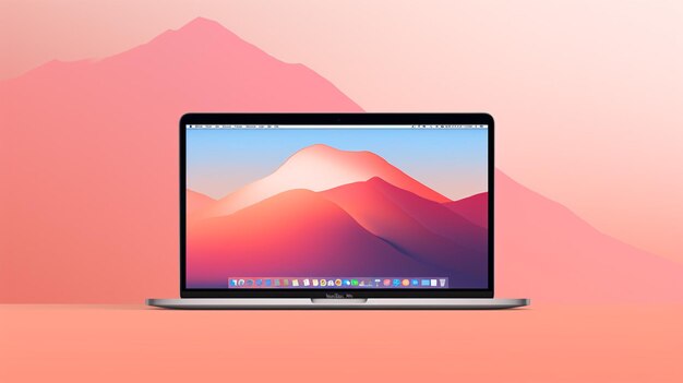 Minimalistische Macbook-Tapeten von hoher Qualität