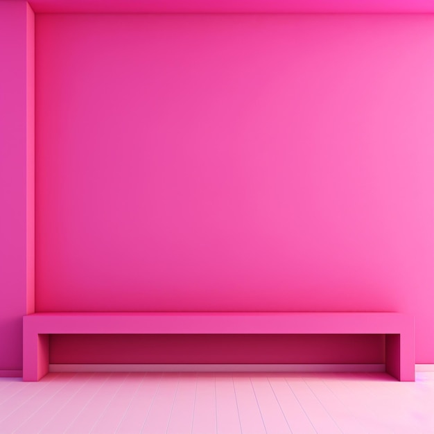 minimalistische Tapete in Pink