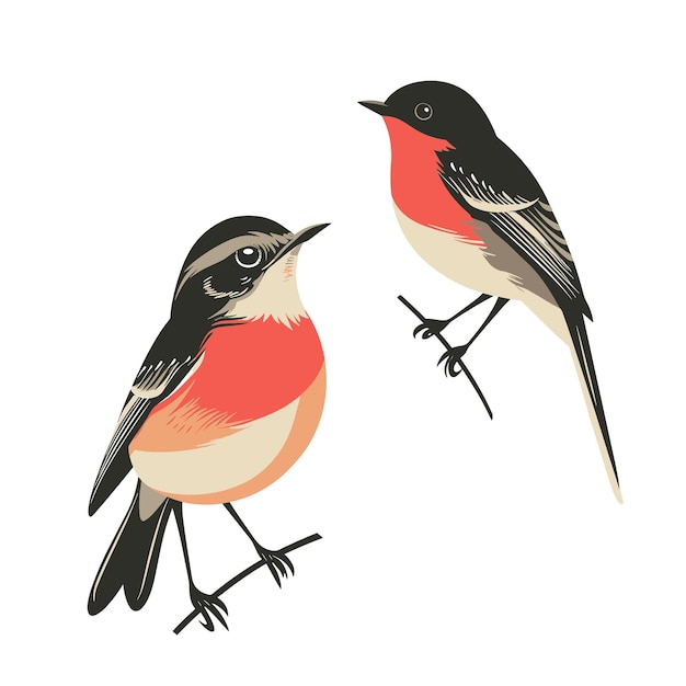 Minimalistische Vektorillustration des Satzes
