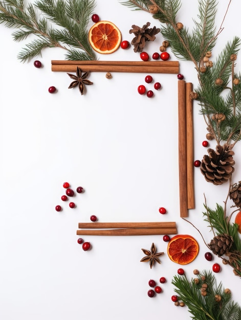 Minimalistische Weihnachtseinladung