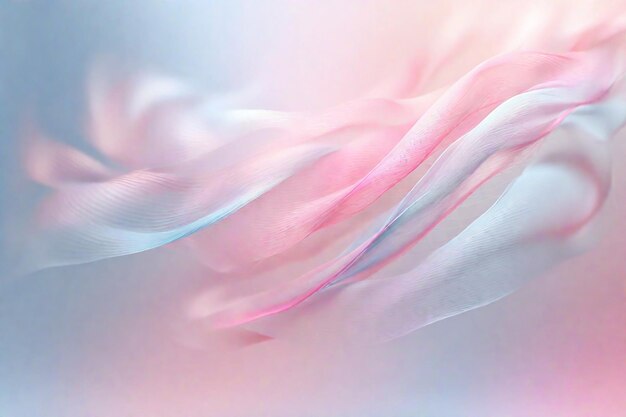 Minimalistischer abstrakter verschwommener Hintergrund in hellblauen und rosa Farben
