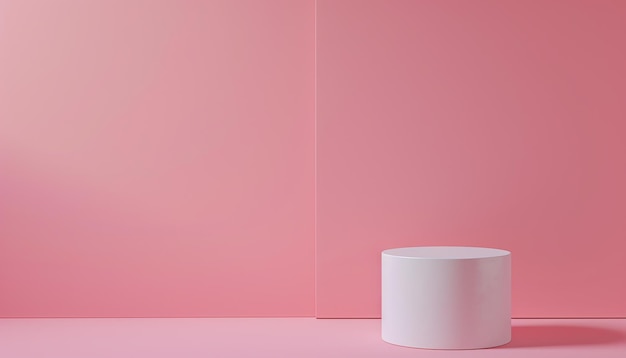 Minimalistischer rosa Hintergrund