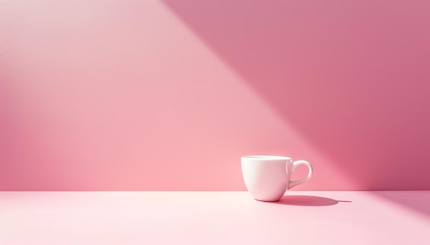 Minimalistischer rosa Hintergrund