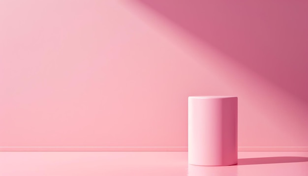 Minimalistischer rosa Hintergrund