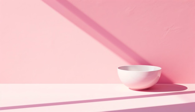 Minimalistischer rosa Hintergrund