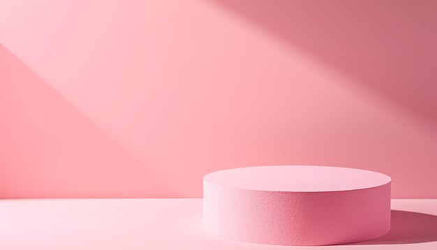 Minimalistischer rosa Hintergrund