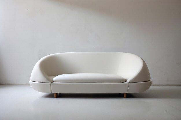 Foto minimalistisches einzelsofa-design