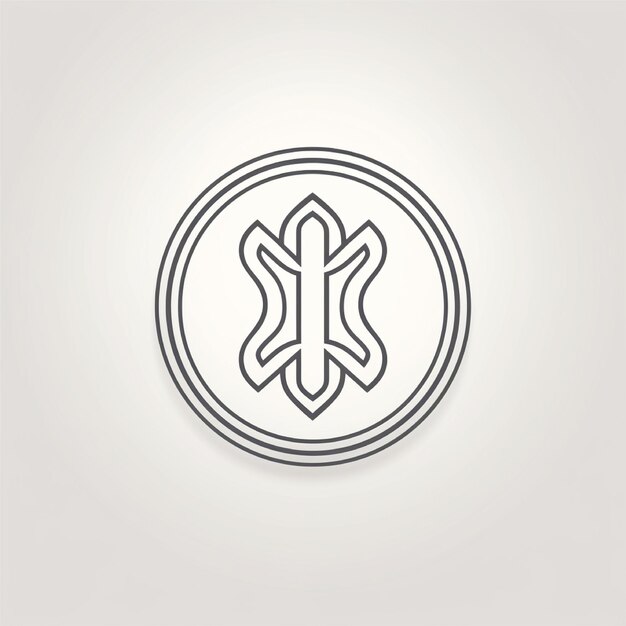 Foto minimalistisches logo-unternehmen