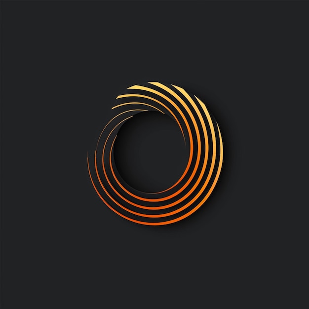 Minimalistisches O-Logo der Marke