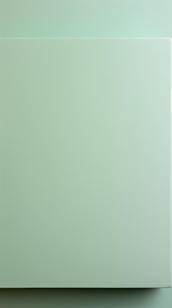 Foto mint green blank pale color gradation with dark tone paint on environmentalfriendly cardboard box pa