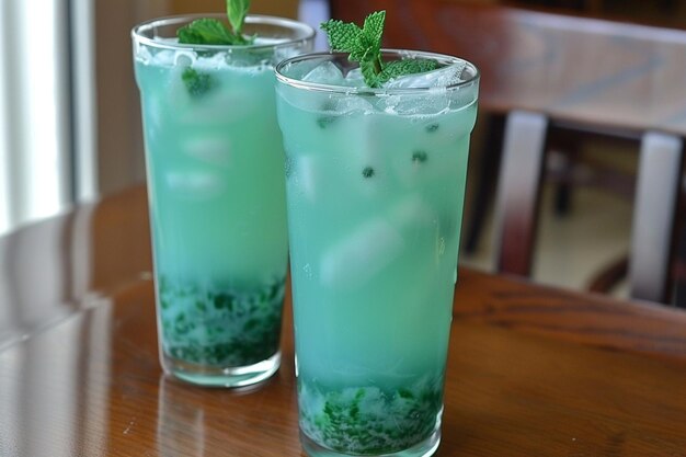 Minty Blue Citrus Splash Erfrischend und gesund