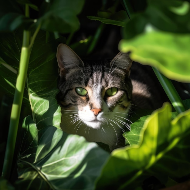 una mirada de gato