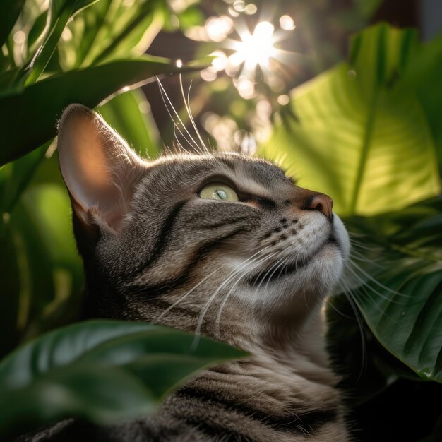 una mirada de gato