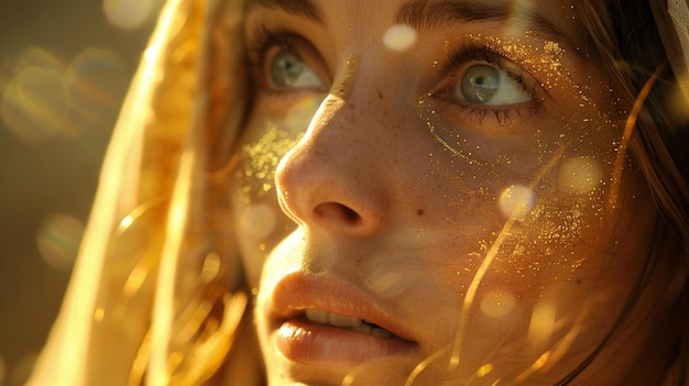 La mirada serena de María al presenciar el milagro