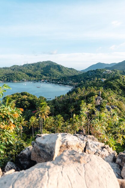 Mirador de Koh Tao Jon Suwan por la mañana