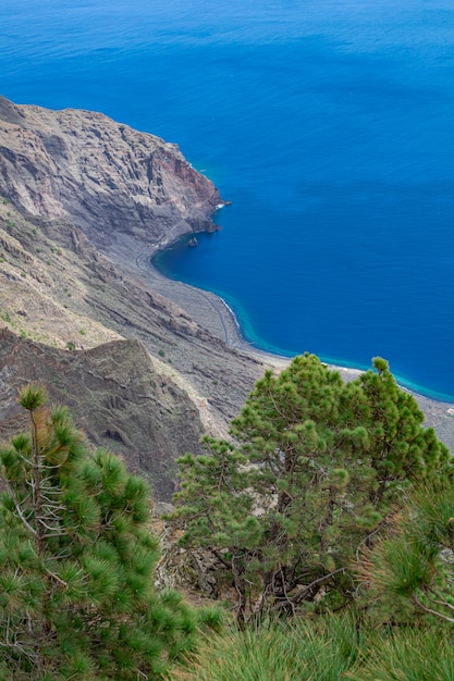 Mirador de las playas, isla de El Hierro, Islas Canarias, España