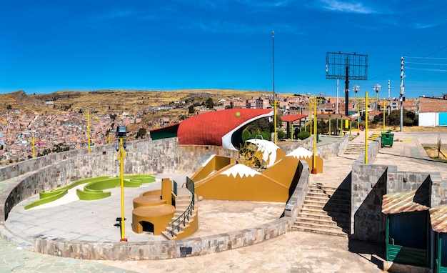 Mirador puma uta en puno en perú