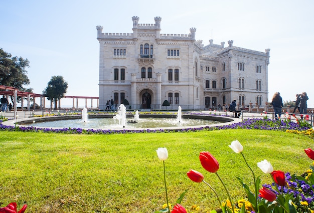 Miramare Schloss, Triest, Italien