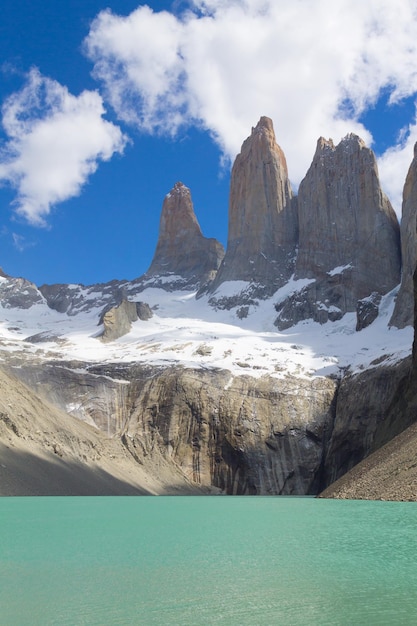 Mirante da Base Las Torres Torres del Paine Chile