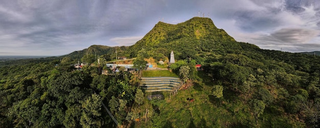 Mirante na Cordilheira dos Andes