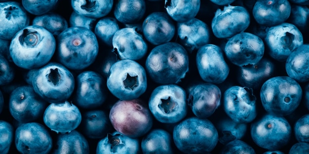 Mirtilos são uma grande fonte de vitamina c.