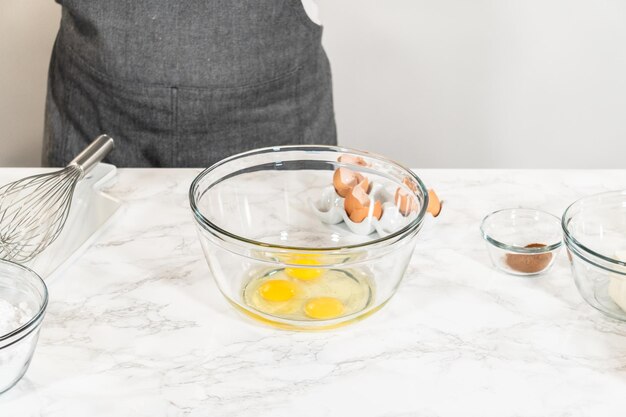 Mischen magisches Backen Karotten Bundt Kuchen Vergnügen