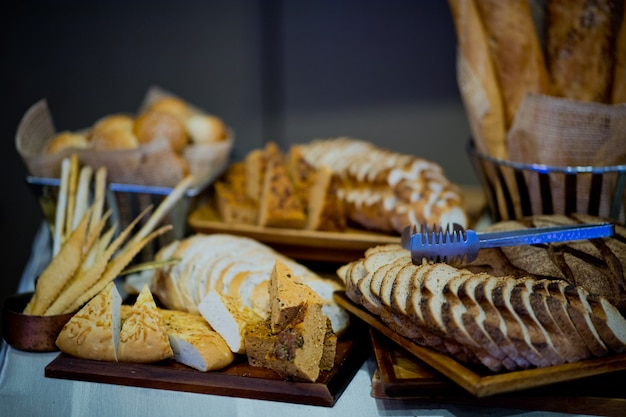 Mischen Sie Brot, Gebäck Dessert, Essen