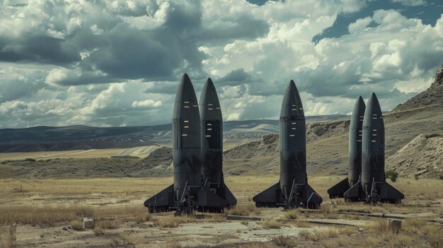 Misiles balísticos estratégicos Cabezas nucleares listas para disparar desde el Scud
