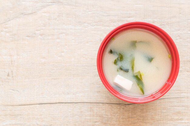 Miso-Suppe - japanisches Essen