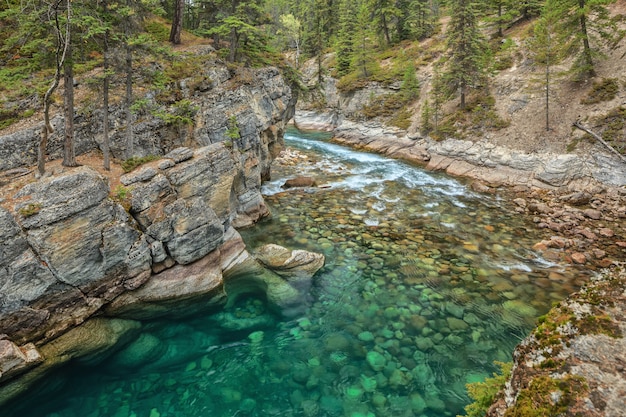 Mistaya Canyon Jasper National Park Alberta Canadá