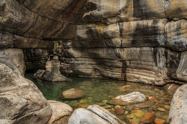 Mistaya Canyon Jasper Nationalpark Alberta Kanada