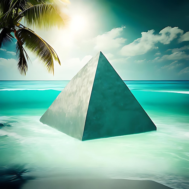 Foto el misterio del triángulo de las bermudas ha sido generado