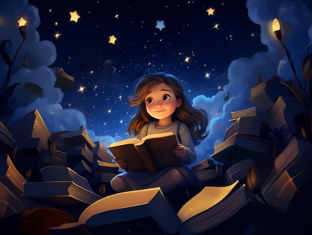 mit kinderbüchern kinderbücher kindliche unschuld märchenbücher traumsky am starmoonnight