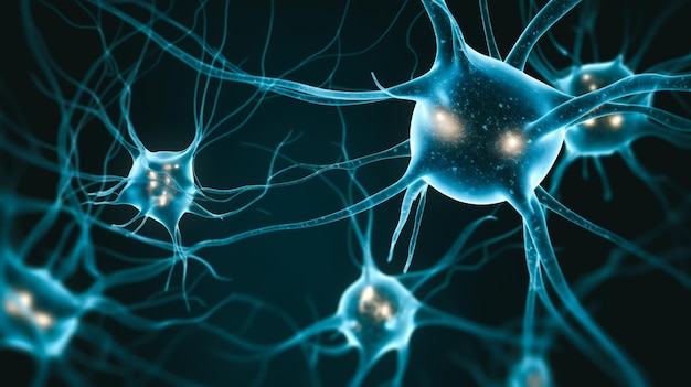 Mitochondrien-Stromversorgungsausfall in Neuronen, der altersbedingte kognitive Beeinträchtigungen verursacht Generative KI