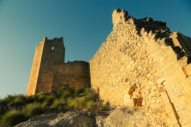 Mittelalterliche Burg in Alarcon Cuenca