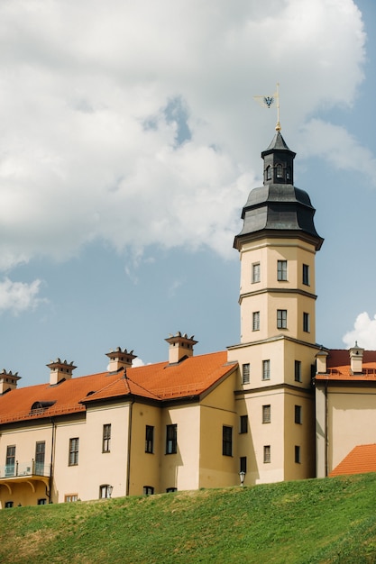 Mittelalterliche Burg in Nesvizh, Region Minsk, Weißrussland. Nesvizh-Burg.