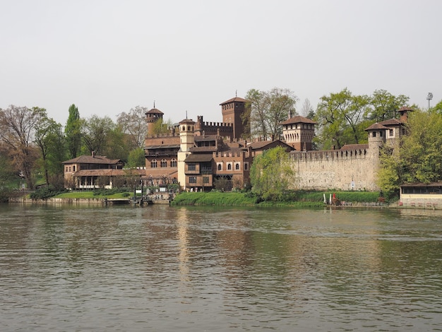 Mittelalterliche Burg in Turin