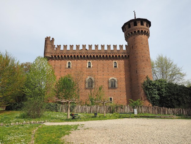 Mittelalterliche Burg in Turin